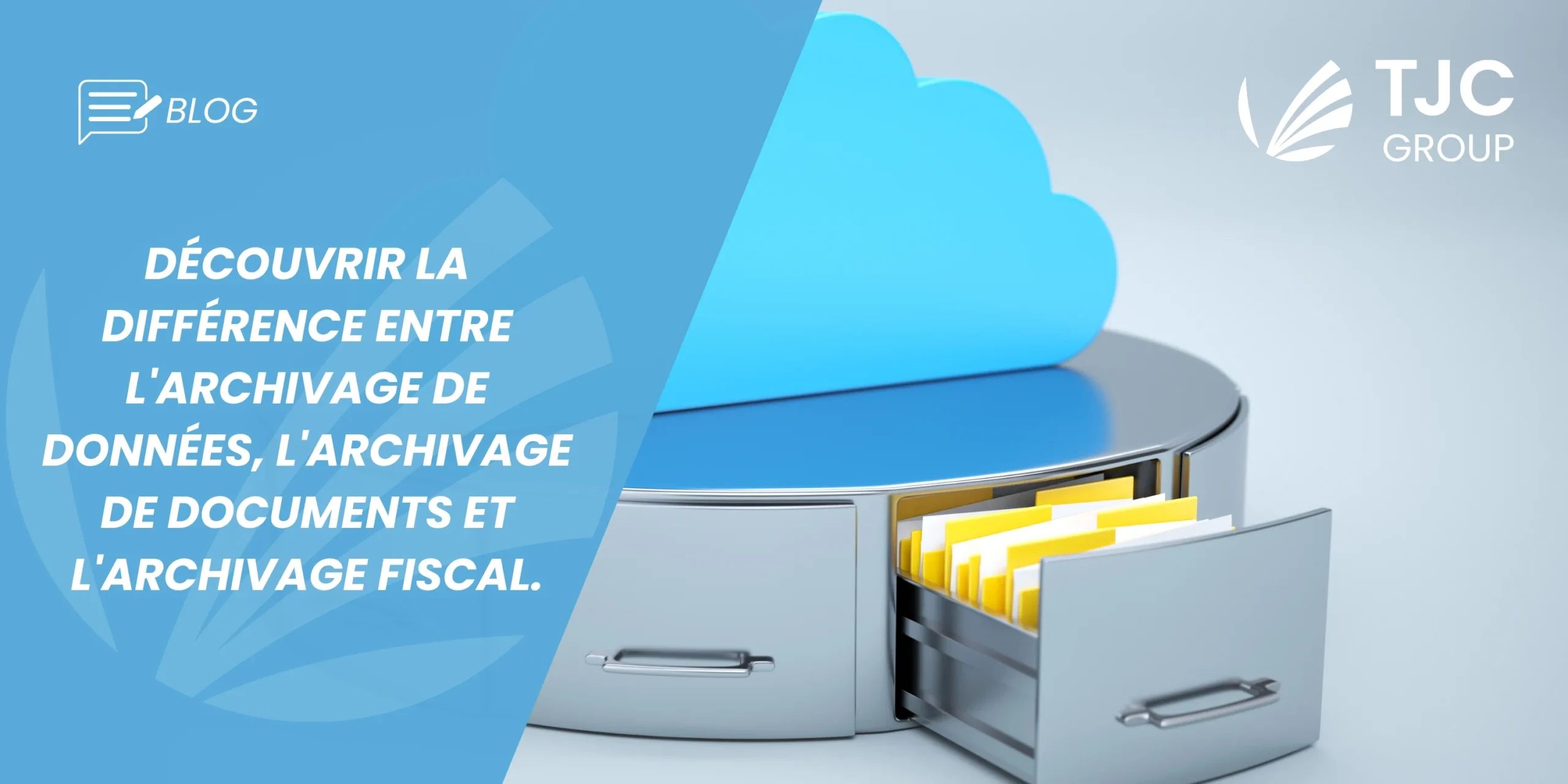 Explorer l'archivage des données, des documents et de la fiscalité