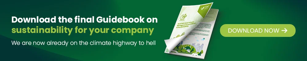 Download our guidebook on sustainability for your company