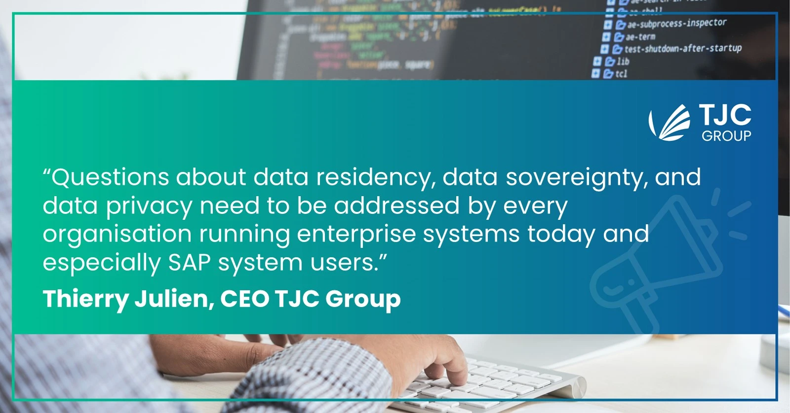 Quote 1 SAPinsider interviews Thierry Julien, CEO of TJC Group | SAP Data Management