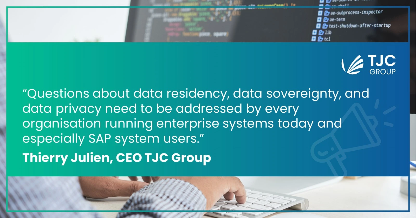 Citation 1 SAPinsider interviewe Thierry Julien, PDG de TJC Group | SAP Data Management