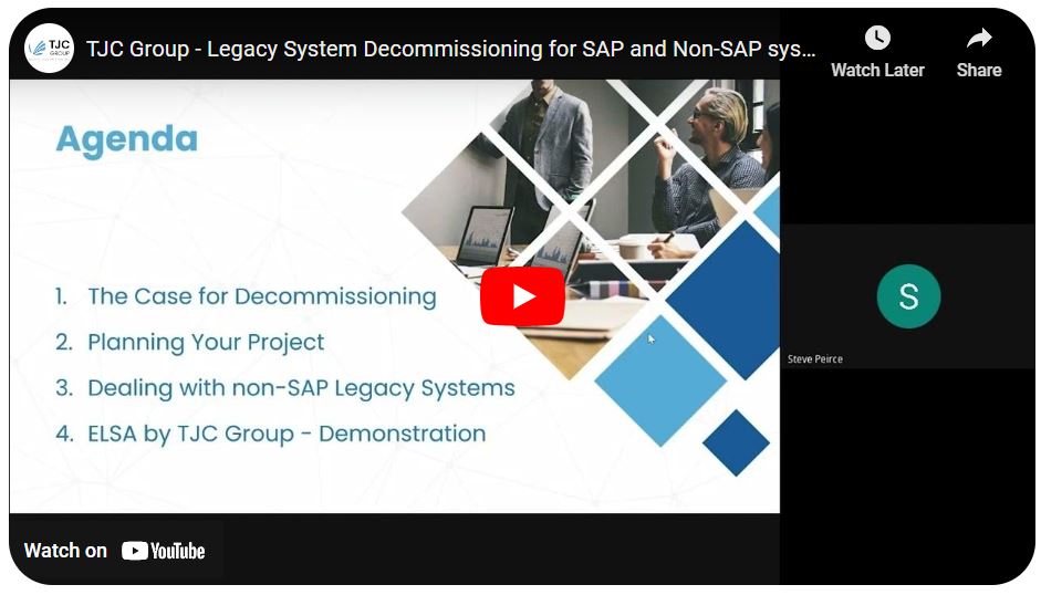 Webinar Décommissionnement des systèmes legacy