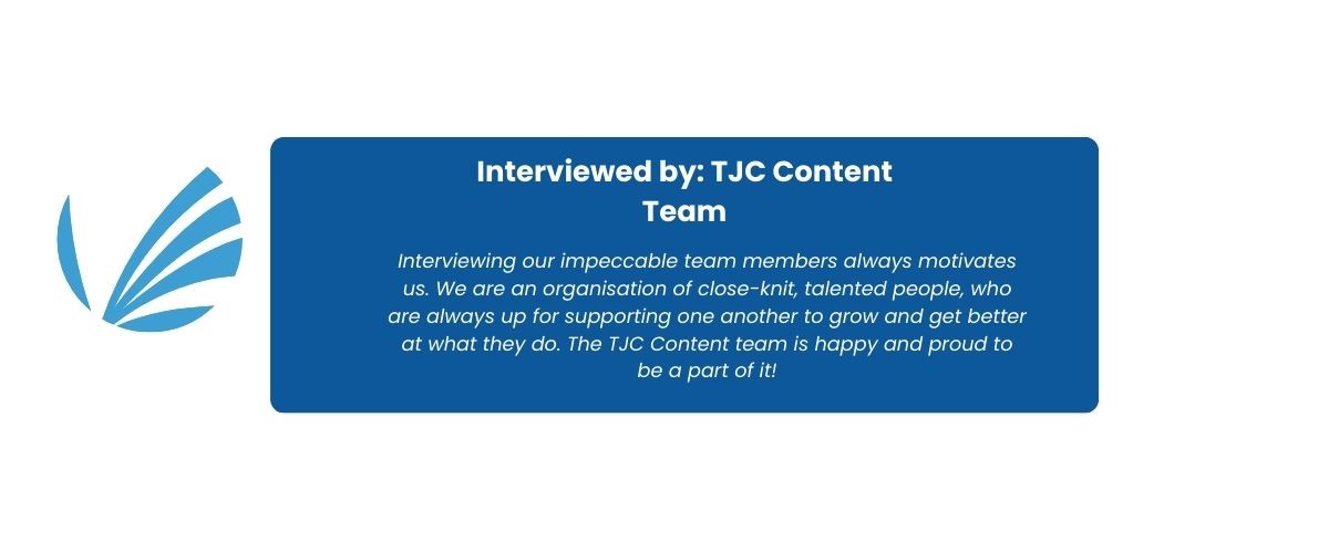 Team spotlight | Laura Parri Royo – Marketing Director, TJC Group