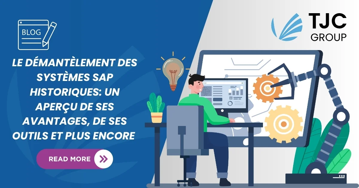 Le démantèlement des systèmes SAP historiques: Un aperçu de ses avantages, de ses outils et plus encore !