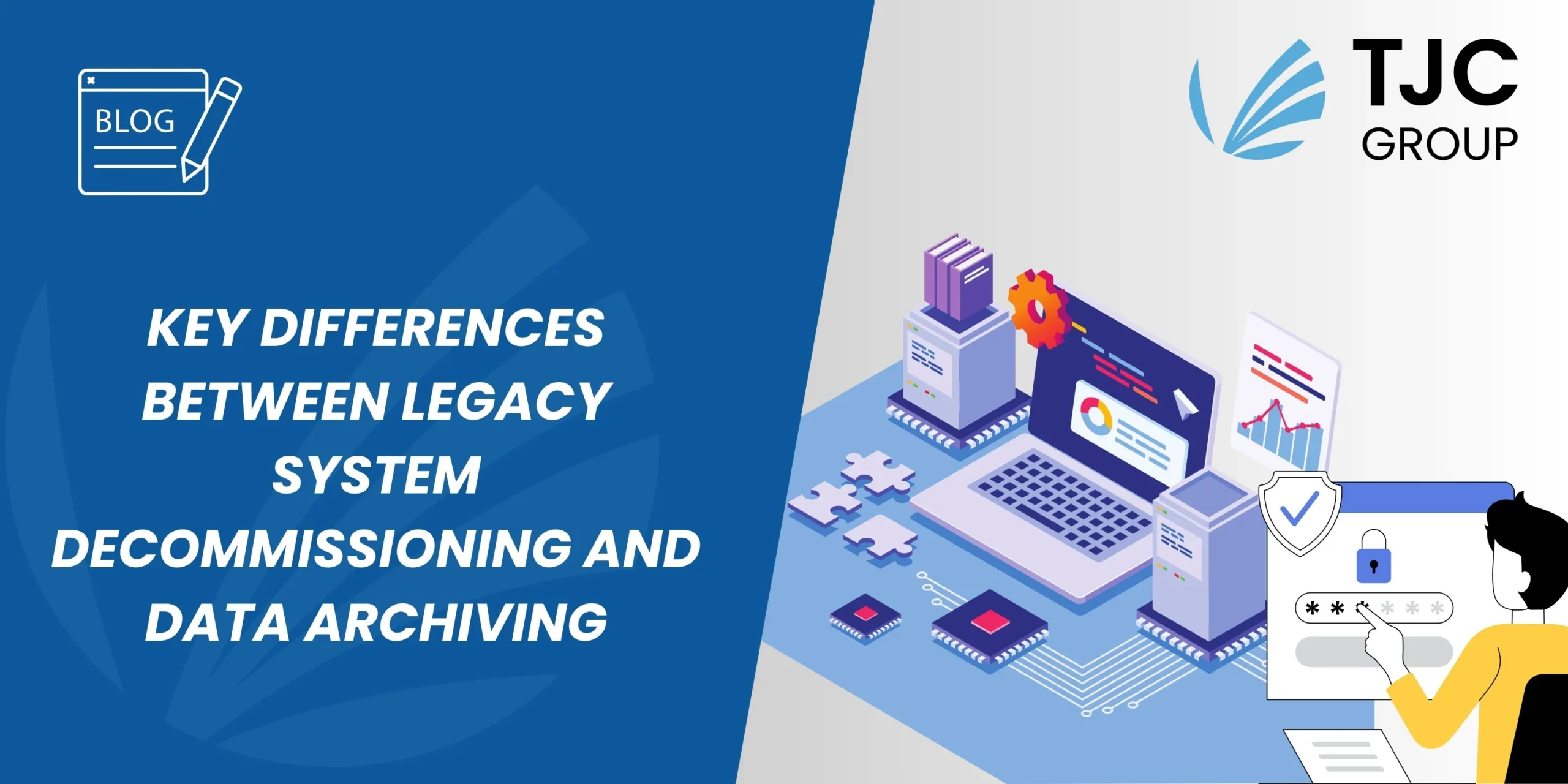 Key differences between legacy system decommissioning and data archiving