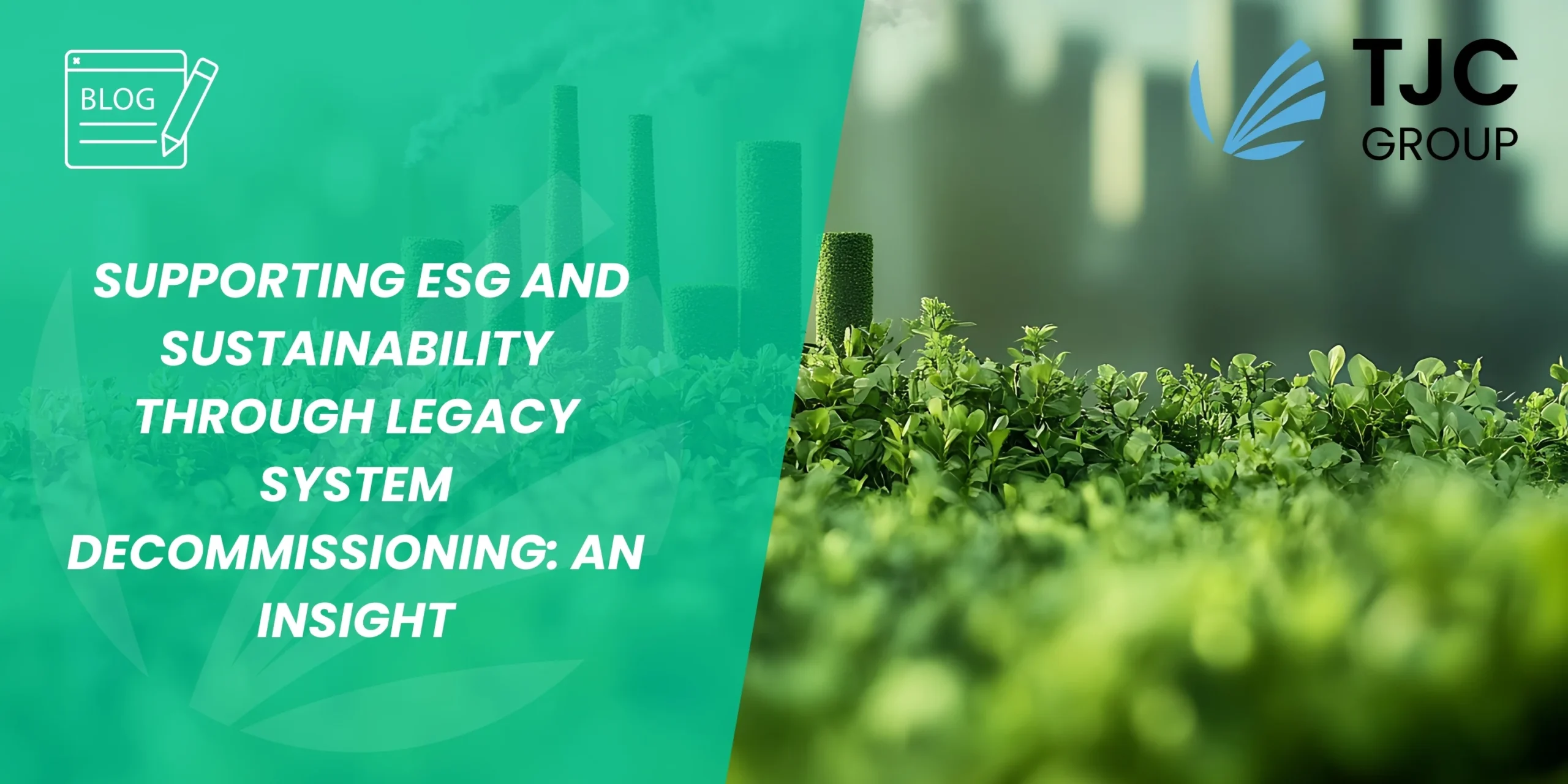 Legacy system decommissioning for ESG and sustainability