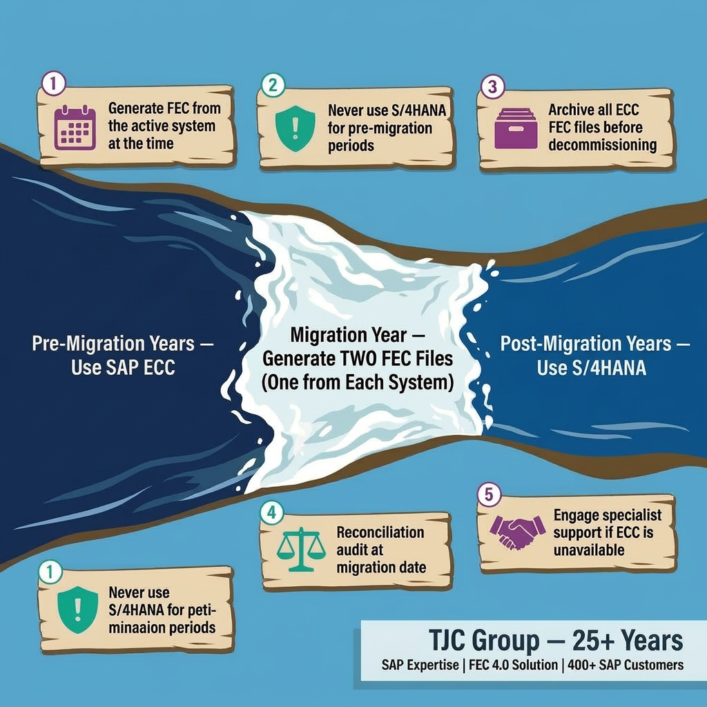 TJC Group - Create the FEC during S4HANA migration