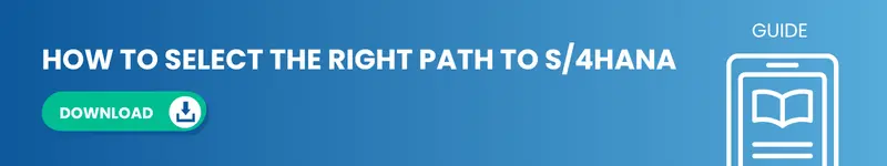 Bannière TJC Group ebook comment choisir la bonne voie vers s4hana