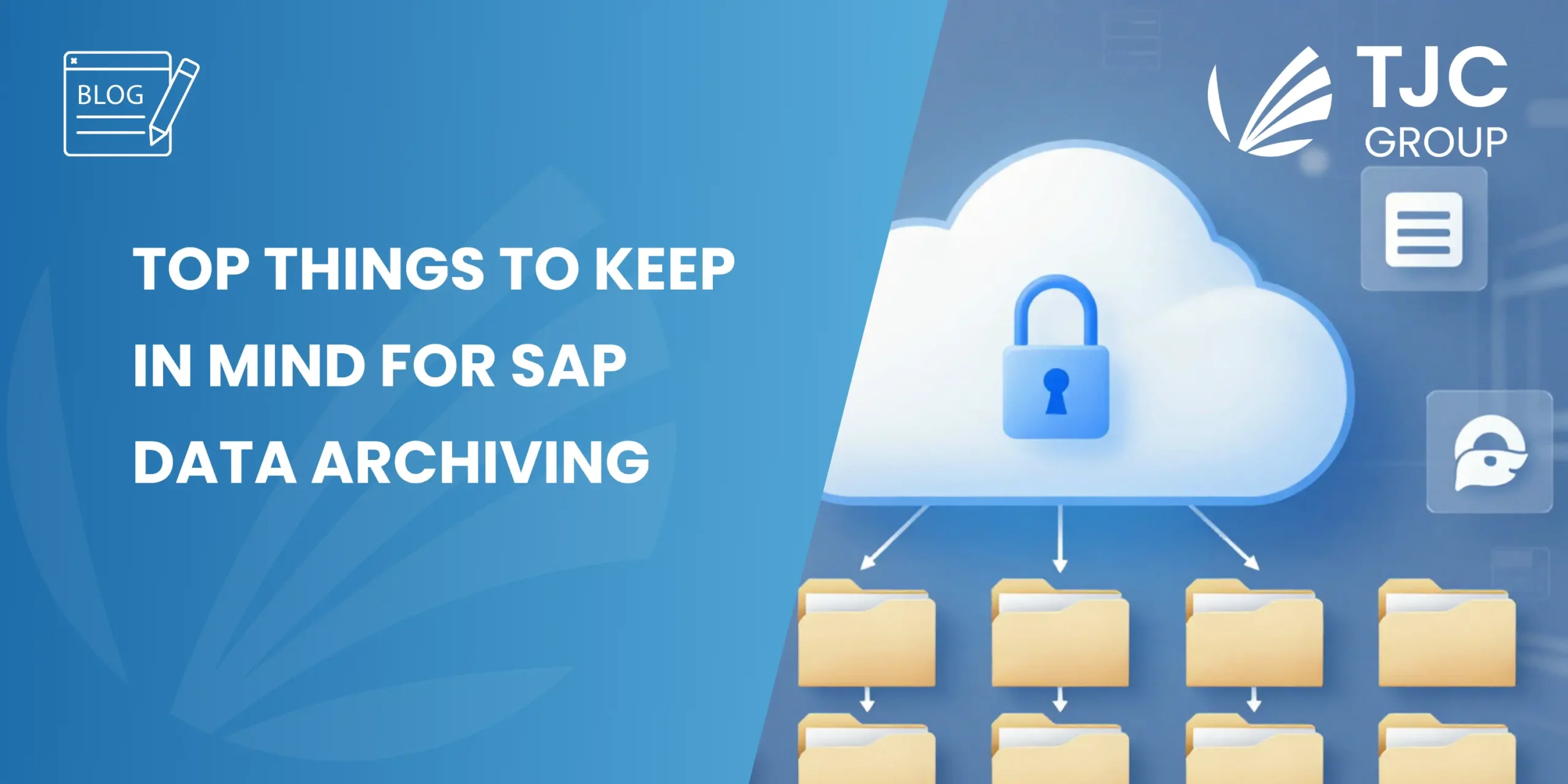TJC Group - Points essentiels à retenir pour l’archivage de données SAP