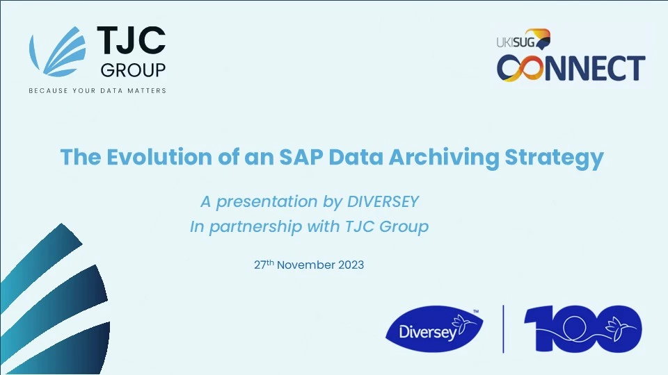 Diverseys SAP-Datenarchivierungsreise: Von der ECC6-Optimierung zur S/4HANA-Bereitschaft
