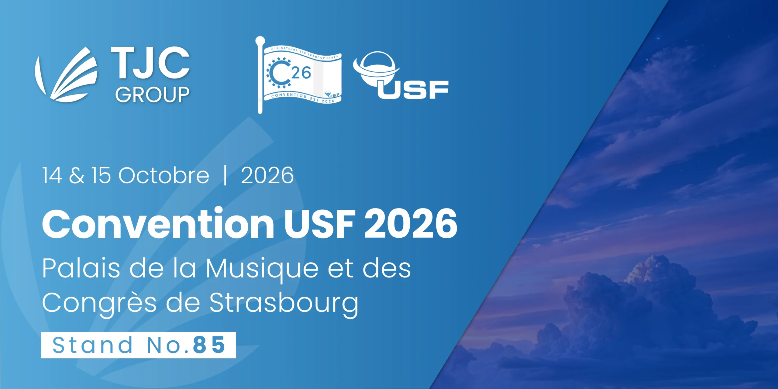 Retrouvez l'équipe TJC Group à la Convention USF 2026