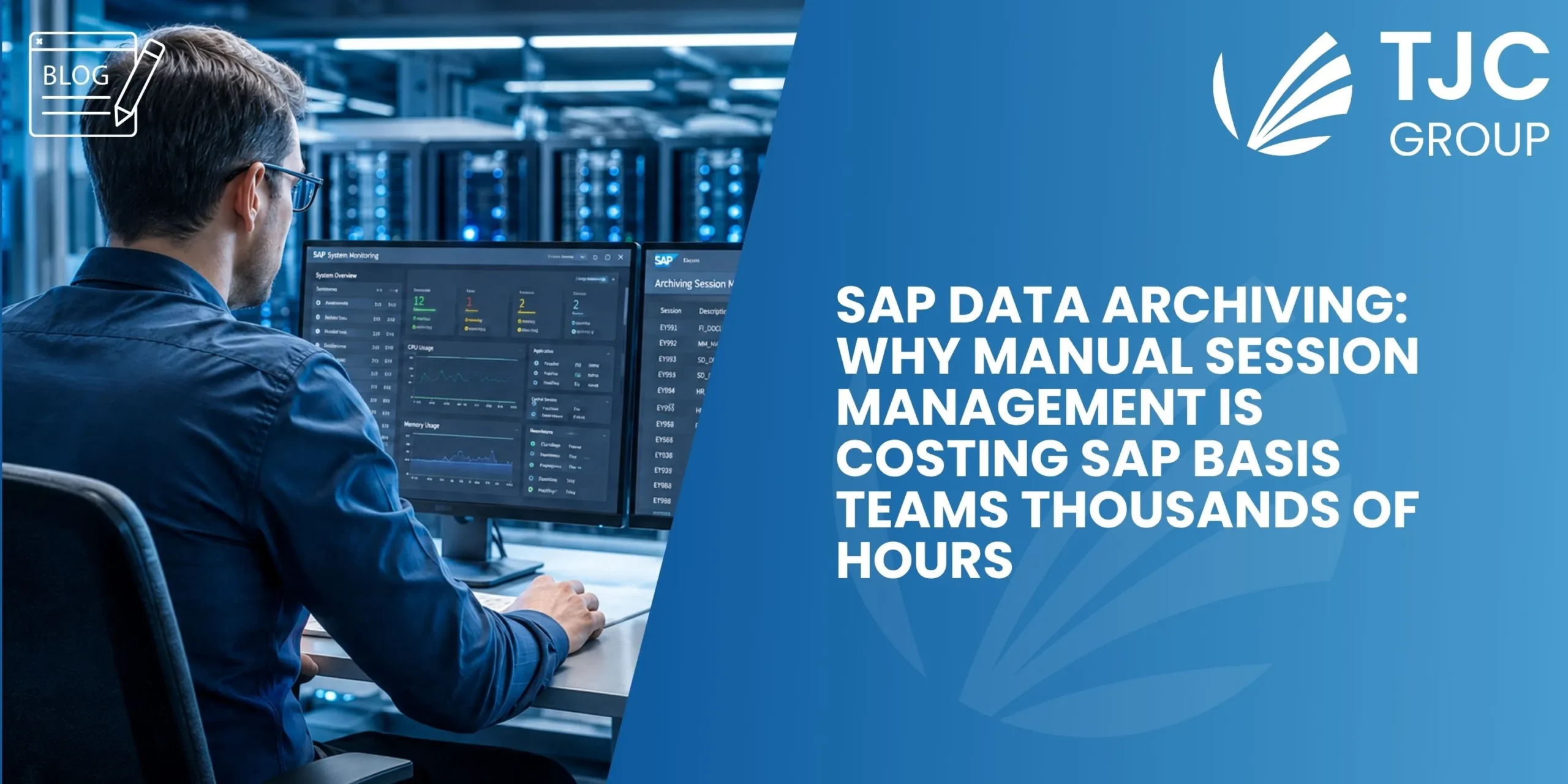 SAP data archiving why manual session management is