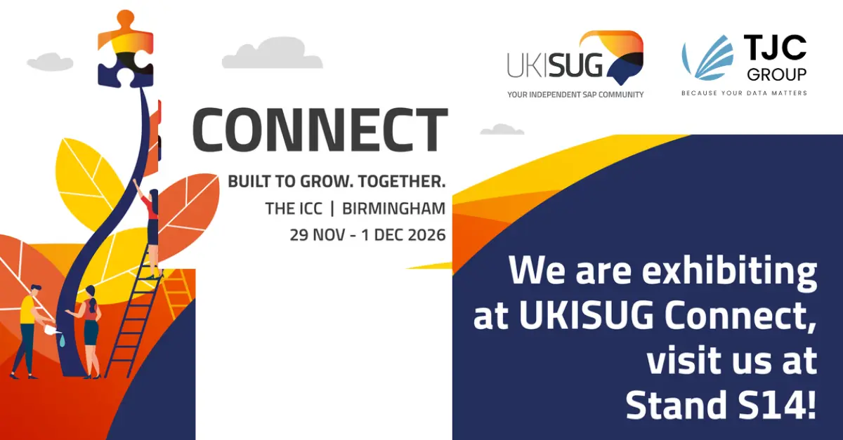 Header event TJC Group UKISUG CONNECT 2026